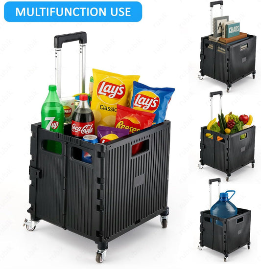 Portable Foldable Shopping Trolley, Flatbed Trolley, Dolly Trolley ...