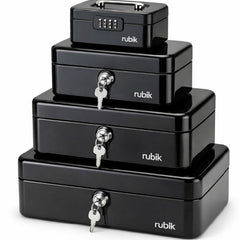 Collection image for: Cash Box with Key Lock & Number Lock – Rubik & Glosen