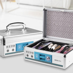 Collection image for: Glosen Portable Cash Box Register with Key Lock, Aluminum Body