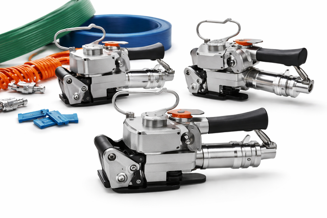 Handheld Pneumatic Strapping Machine – PET, PP & Steel Banding