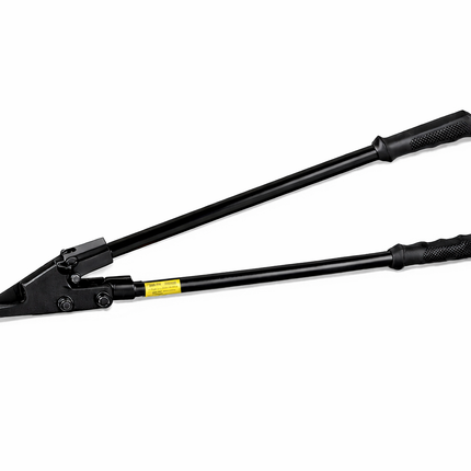 24-Inch Steel Strip Scissors Industrial Shears for Steel Coil and Strapping (Black)