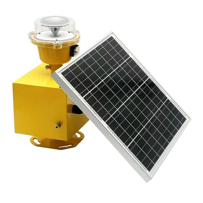 Rubik Solar Low Intensity Type B Aviation Obstruction Light RBRLB01(L)-SOLAR - ICAO FAA-L810 Compliant