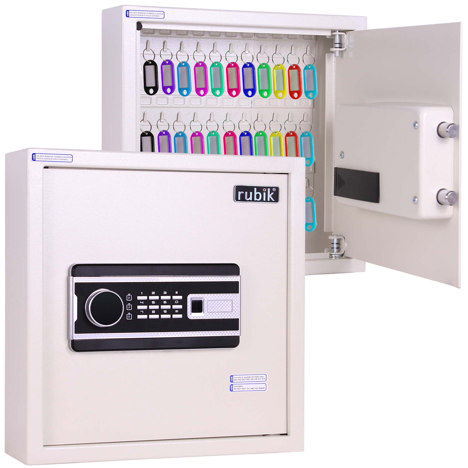 Digital Key Rack Rubik Digital Key Cabinet (36-Keys Capacity) Electronic Key Storage Wa ...