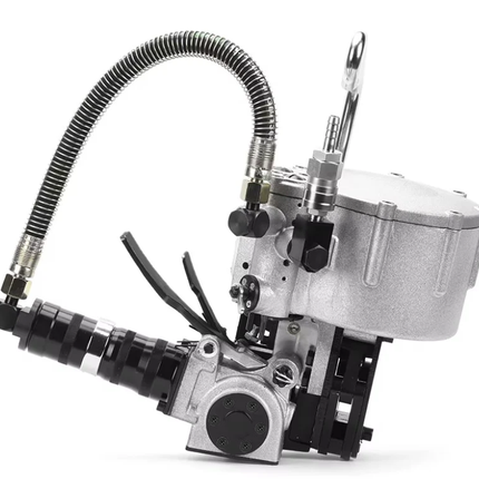 19mm Pneumatic Steel Strapping Machine KZ-19B - Integrated Air-Powered Steel Banding Tool