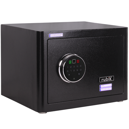 Rubik Biometric Fingerprint Safe Box RB25AG (25x35x28cm) Black