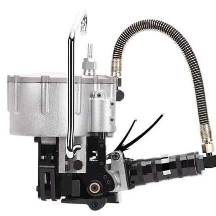 19mm Pneumatic Steel Strapping Machine KZ-19B - Integrated Air-Powered Steel Banding Tool