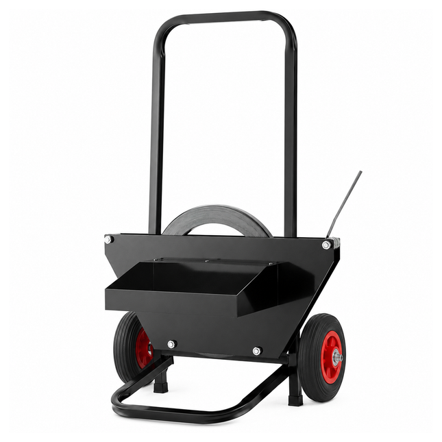 Rubik Steel Strapping Dispenser Trolley Hand Cart For 16/19/25/32mm Metal Bands