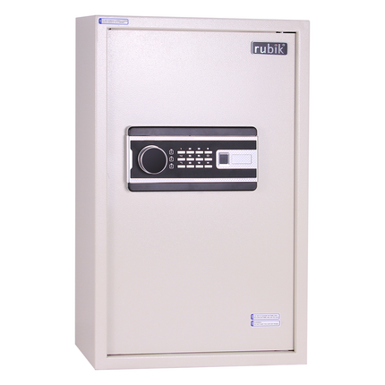 Rubik Digital Key Cabinet (60-Keys Capacity) Electronic Key Storage Wall Safe Lock Box Wall-Mounted RBS60EW White