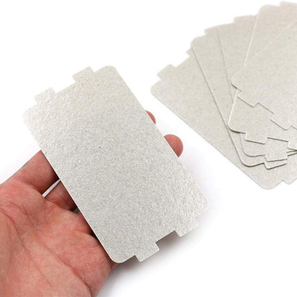 Microwave Waveguide Cover Pre-cut MICA Sheet (10.7x6.4cm) Replacement Part (1 pc)
