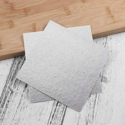 Large Microwave Waveguide Cover DIY Cut to Size MICA Sheet (13 x 13 cm) Replacement Part (1 pc)