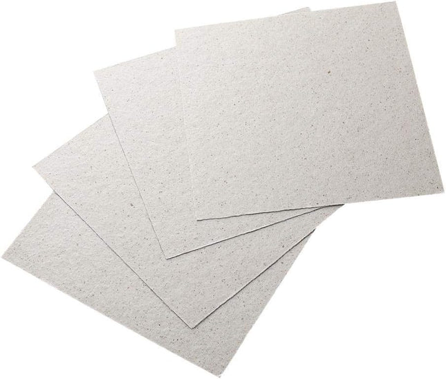 Large Microwave Waveguide Cover DIY Cut to Size MICA Sheet (15 x 12 cm) Replacement Part (Pack of 4pcs)