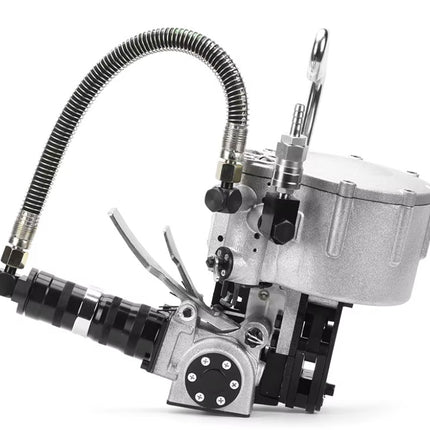 19mm Pneumatic Steel Strapping Machine KZ-19B - Integrated Air-Powered Steel Banding Tool