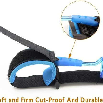 1.5m Child Safety Rope, Anti Lost Wrist Link, Safety Harness Strap Leash for Toddlers & Kids (Blue)