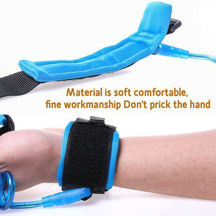1.5m Child Safety Rope, Anti Lost Wrist Link, Safety Harness Strap Leash for Toddlers & Kids (Blue)