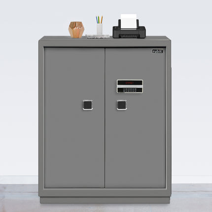 Rubik Double Door Cabinet Safe Box 120x90cm, Digital Lock with Keys, For Home, Business & Commercial Use