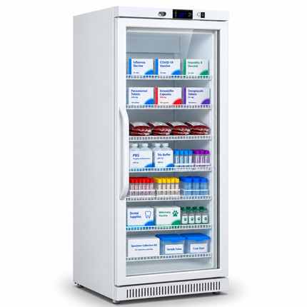 Medical Refrigerator 216L - Vaccine & Pharmaceutical Fridge Digital Control / Alarm / Thermometer, JGA-BC228
