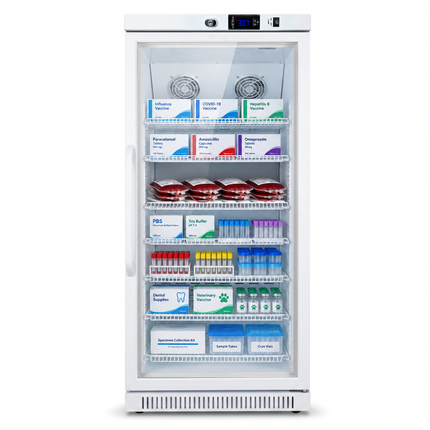Medical Refrigerator 216L - Vaccine & Pharmaceutical Fridge Digital Control / Alarm / Thermometer, JGA-BC228