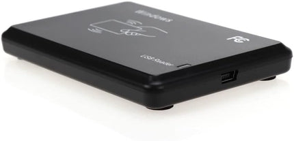 USB RFID Card Reader for ID-125Khz, Desktop Card Reader (Reads First 10 Digits) For EM4100 TK4100 T5200 T5577 Window Linux Systems