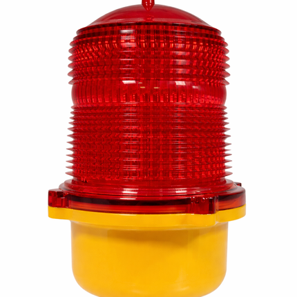 Single Lamp Red Flashing Low Intensity Obstruction Light, FAA L-810 Aviation Warning Lamp