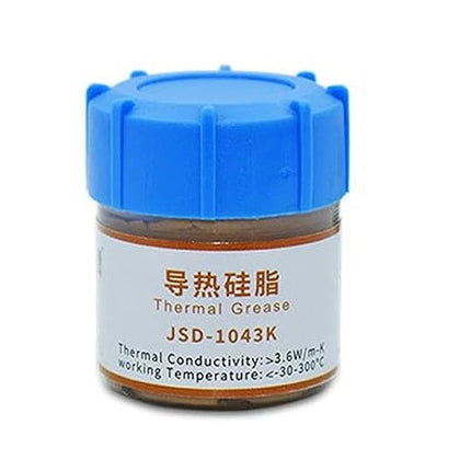 JASTON Golden Thermal Grease for CPU, GPU, Chipset, and LED, High-Performance Silicone CPU Cooling Thermal Paste JSD-1043K