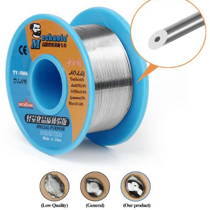 Mechanic 0.3 0.4 0.5 0.6mm Soldering Wire Tin/Lead 63/37 Special Purpose Solder Wire TY-V866