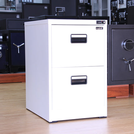 2 Drawer Vertical Steel Filing Hanger Cabinet with 4-Digit Combination Lock for A4 and FC Hanging Files