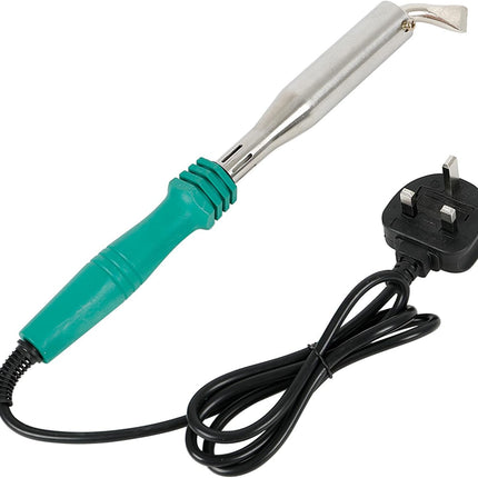 150W Electric Soldering Iron with Iron Clad and Bent Chisel Copper Tip