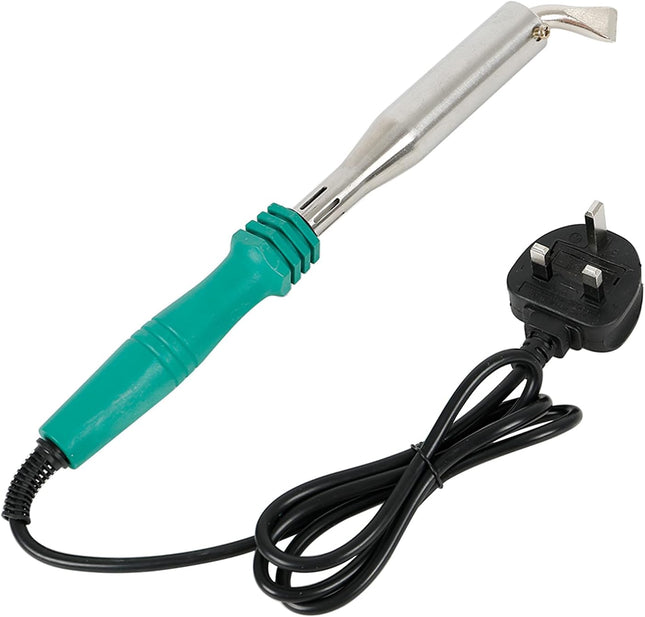 150W Electric Soldering Iron with Iron Clad and Bent Chisel Copper Tip