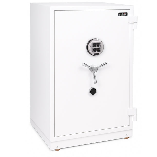 Rubik Large Digital Fireproof Safe Box 260kg, Dual Lock (Key + PIN Code), 2-Hour Fire Rated Security Locker (100x60x60 cm) RBAS100