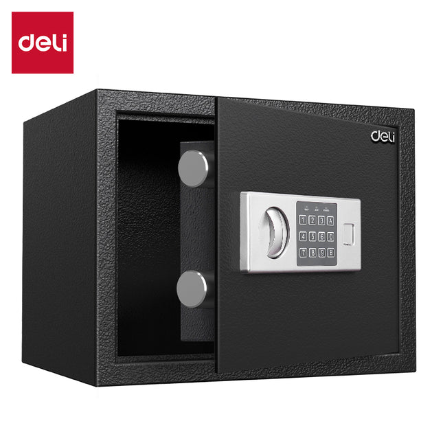 Deli Niello Digital Safe Box T523 (30x38x30cm) Black