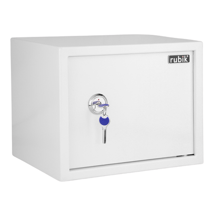 Rubik Large Key Operated Safe Box RB30K-11Kg (30x38x30cm) Black