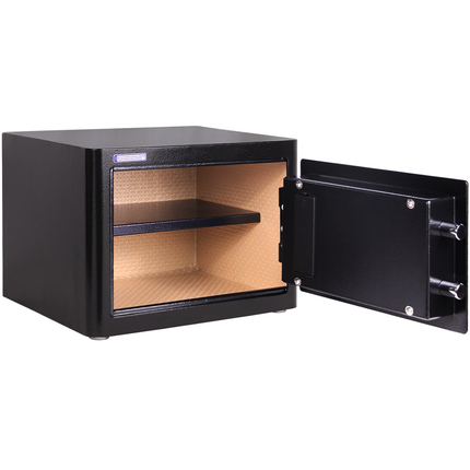 Rubik Biometric Fingerprint Safe Box RB25AG (25x35x28cm) Black