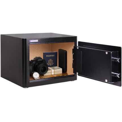Rubik Biometric Fingerprint Safe Box RB25AG (25x35x28cm) Black
