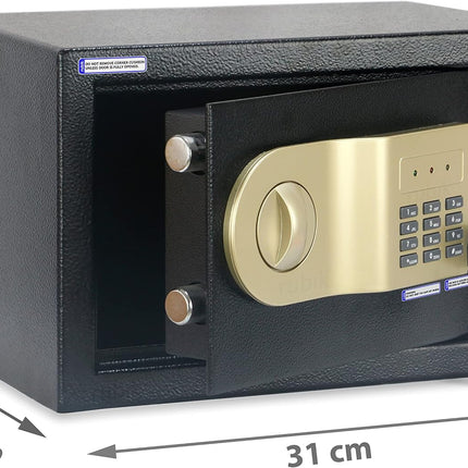 Rubik Small Digital Safe Box with Keys, RB20AJ (20x31x20cm)