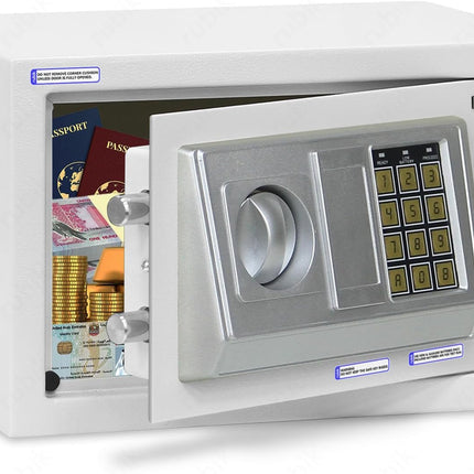 Rubik Small Digital Safe Box with Keys, RB20EA (20x31x20cm)