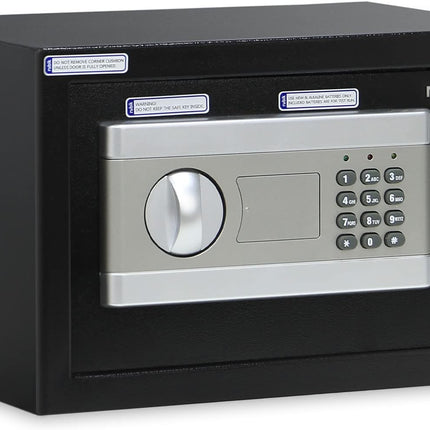 Rubik Small Digital Safe Box with Keys, RB20EP (20x31x20cm)