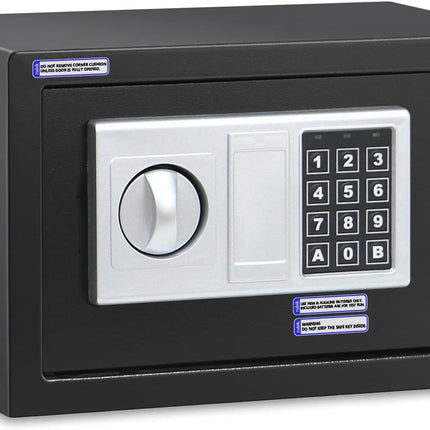 Rubik Small Digital Safe Box with Keys, RB20EDS (20x31x20cm)