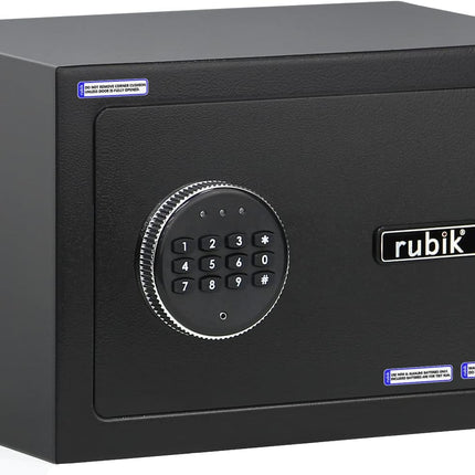Rubik Small Digital Safe Box with Keys, RB20D (20x31x20cm)