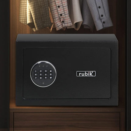 Rubik Small Digital Safe Box with Keys, RB20D (20x31x20cm)