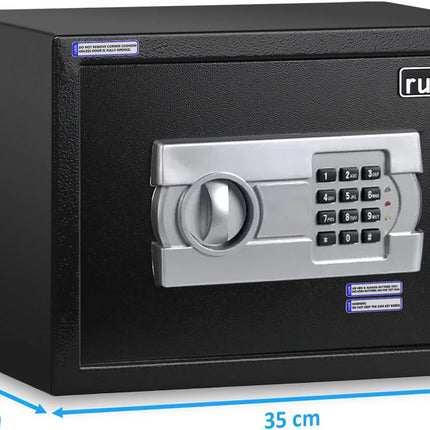 Rubik Medium Digital Safe Box with Keys, RB25EG (25x35x25cm)