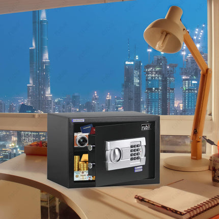 Rubik Medium Digital Safe Box with Keys, RB25AJ (25x35x25cm)