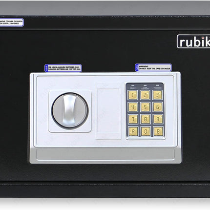 Rubik Medium Digital Safe Box with Keys, RB25EA (25x35x25cm)