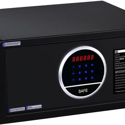 Rubik Hotel Safe Box with Digital Optical Keypad, Motorized Lock & Keys, RH-2042TY (45x20x37cm)