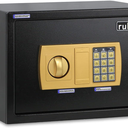 Rubik Medium Digital Safe Box with Keys, RB-25E (25x35x25cm)