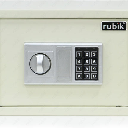 Rubik Medium Digital Safe Box with Keys, RB25EDS (25x35x25cm)