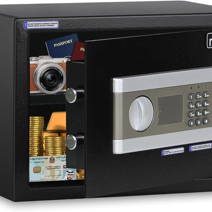 Rubik Medium Digital Safe Box with Keys, RB-25EP (25x35x25cm)