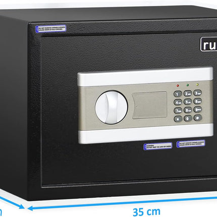 Rubik Medium Digital Safe Box with Keys, RB-25EP (25x35x25cm)
