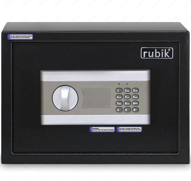 Rubik Medium Digital Safe Box with Keys, RB-25EP (25x35x25cm)