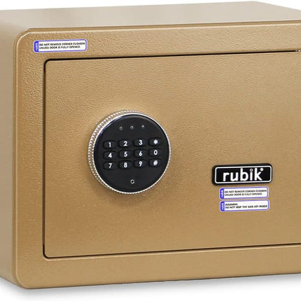 Rubik Medium Digital Safe Box with Keys, RB-25D (25x35x25cm)