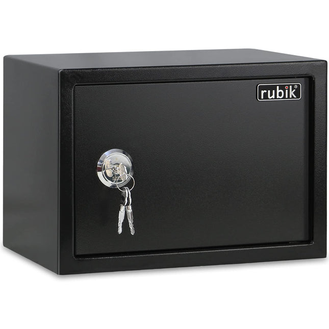 Rubik Medium Manual Key Safe Box with 3 Keys, RB25K (25x35x25cm)